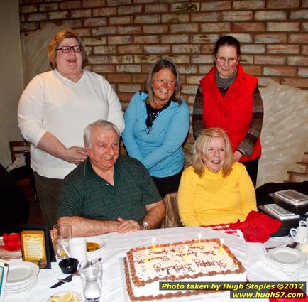 Bozinis celebrate the birthdays of Bob, Cheryl, Joan, Sarah and Sharon
