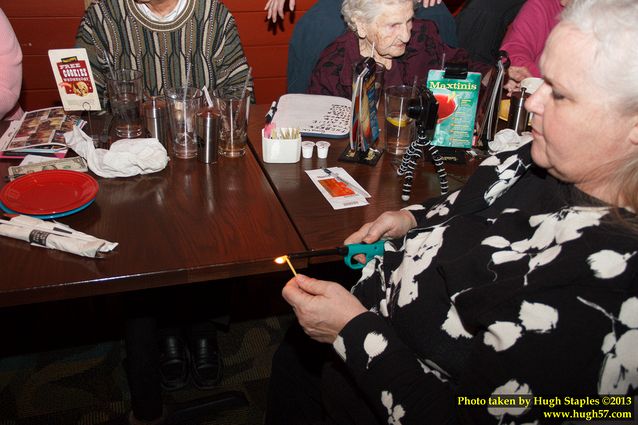 Bozinis celebrate the birthdays of Joan, Sharon, Sarah, Cheryl and Bob