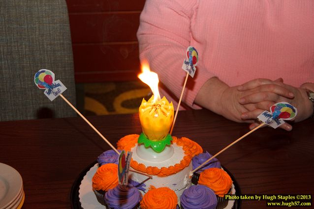 Bozinis celebrate the birthdays of Joan, Sharon, Sarah, Cheryl and Bob