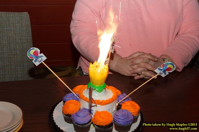 Bozinis celebrate the birthdays of Joan, Sharon, Sarah, Cheryl and Bob