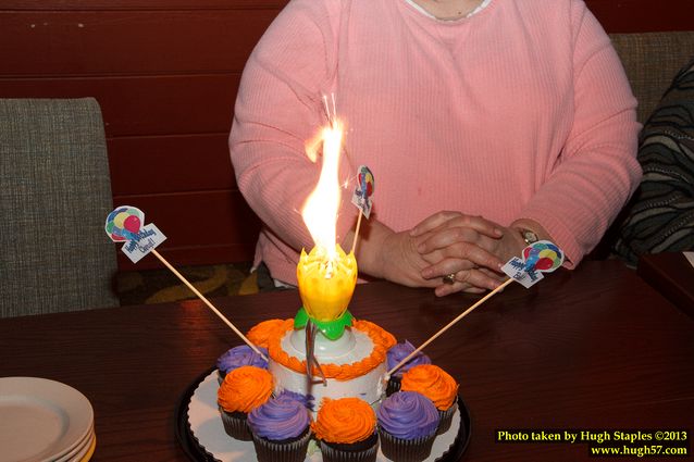 Bozinis celebrate the birthdays of Joan, Sharon, Sarah, Cheryl and Bob