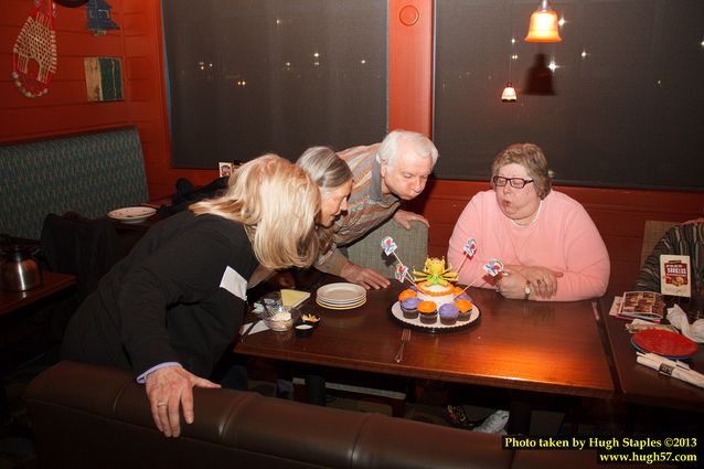 Bozinis celebrate the birthdays of Joan, Sharon, Sarah, Cheryl and Bob