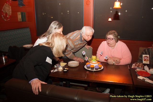 Bozinis celebrate the birthdays of Joan, Sharon, Sarah, Cheryl and Bob