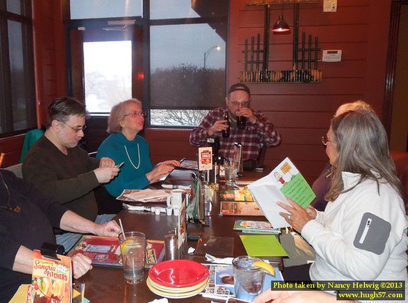 Bozinis celebrate the birthdays of Joan, Sharon, Sarah, Cheryl and Bob