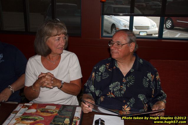 Bozinis celebrate the birthdays of Hugh, Lenny, Luigina, Jane, Mary, Robert, Janette and Sharon (Cooke).