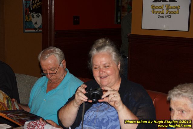 Bozinis celebrate the birthdays of Hugh, Lenny, Luigina, Jane, Mary, Robert, Janette and Sharon (Cooke).