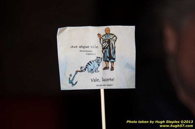 Bozinis celebrate the birthdays of Hugh, Lenny, Luigina, Jane, Mary, Robert, Janette and Sharon (Cooke).