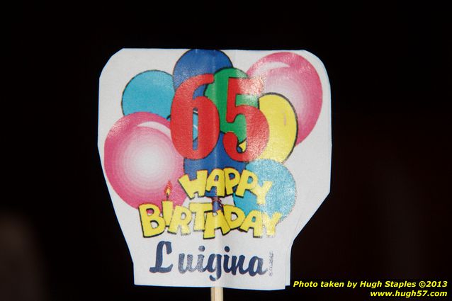 Bozinis celebrate the birthdays of Hugh, Lenny, Luigina, Jane, Mary, Robert, Janette and Sharon (Cooke).