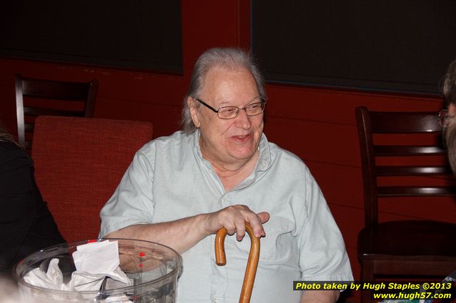 Bozinis celebrate the birthdays of Hugh, Lenny, Luigina, Jane, Mary, Robert, Janette and Sharon (Cooke).