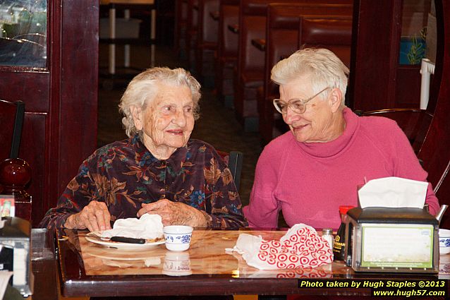 Bozinis celebrate the birthdays of Charles, Dick, Ginny, Margie, Nancy and Virginia