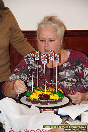 Bozinis celebrate the birthdays of Charles, Dick, Ginny, Margie, Nancy and Virginia