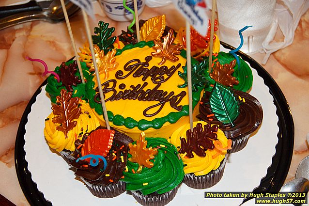 Bozinis celebrate the birthdays of Charles, Dick, Ginny, Margie, Nancy and Virginia