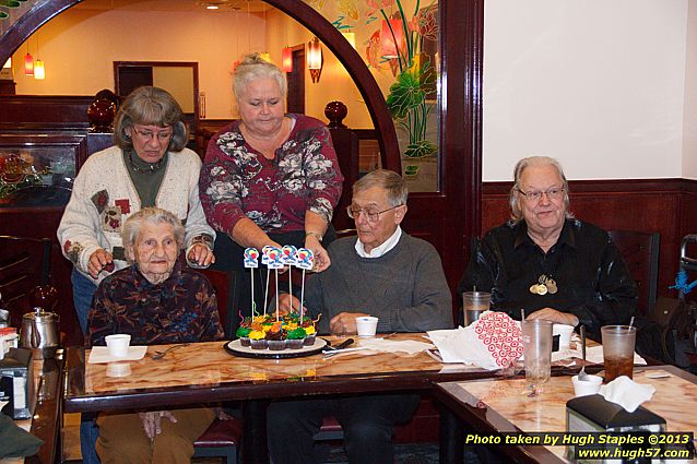 Bozinis celebrate the birthdays of Charles, Dick, Ginny, Margie, Nancy and Virginia