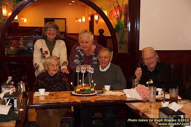 Bozinis celebrate the birthdays of Charles, Dick, Ginny, Margie, Nancy and Virginia