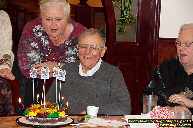 Bozinis celebrate the birthdays of Charles, Dick, Ginny, Margie, Nancy and Virginia