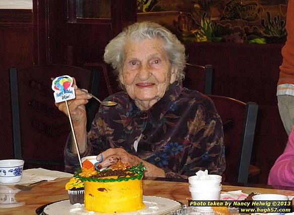 Bozinis celebrate the birthdays of Charles, Dick, Ginny, Margie, Nancy and Virginia