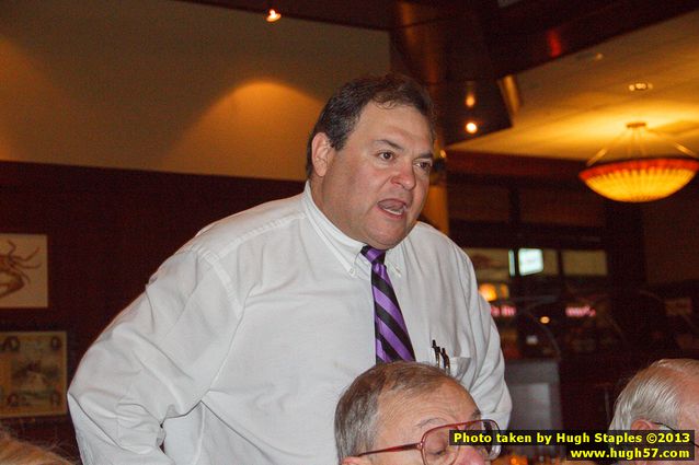 The Bozinis ring in 2013 at McCormick & Schmick's, across from Fountain Square.