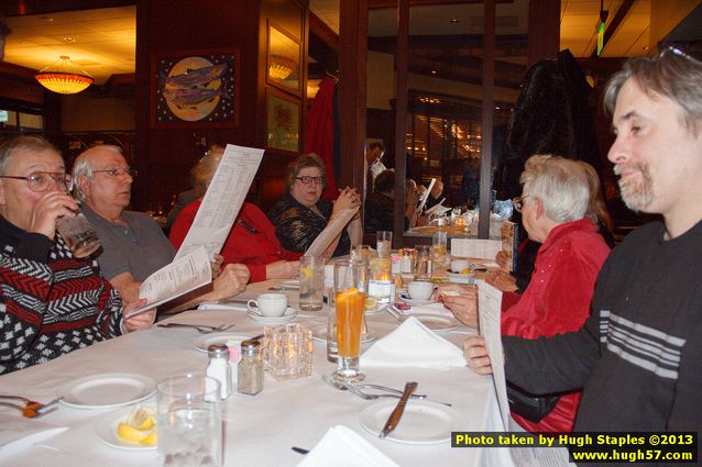 The Bozinis ring in 2013 at McCormick & Schmick's, across from Fountain Square.