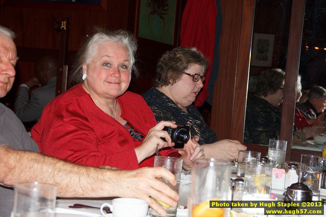 The Bozinis ring in 2013 at McCormick & Schmick's, across from Fountain Square.
