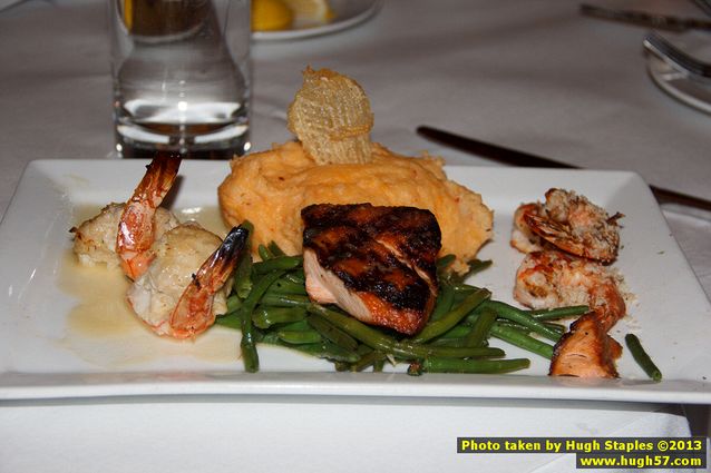 The Bozinis ring in 2013 at McCormick & Schmick's, across from Fountain Square.