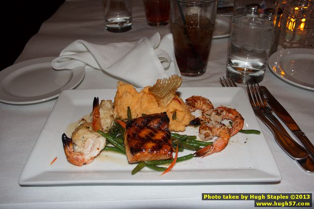 The Bozinis ring in 2013 at McCormick & Schmick's, across from Fountain Square.