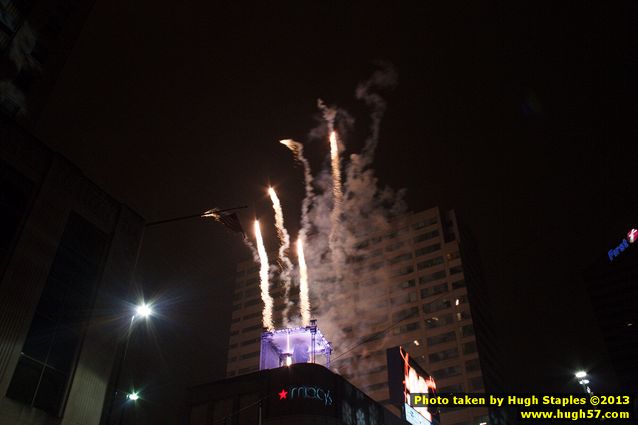 The Bozinis ring in 2013 at McCormick & Schmick's, across from Fountain Square.