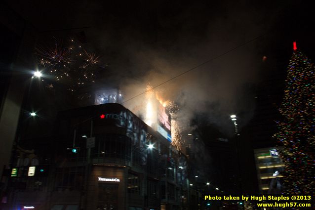 The Bozinis ring in 2013 at McCormick & Schmick's, across from Fountain Square.