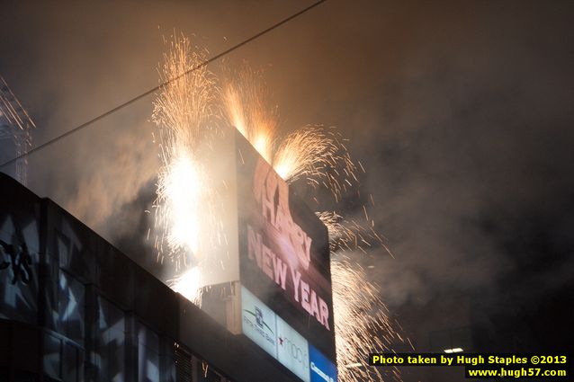 The Bozinis ring in 2013 at McCormick & Schmick's, across from Fountain Square.