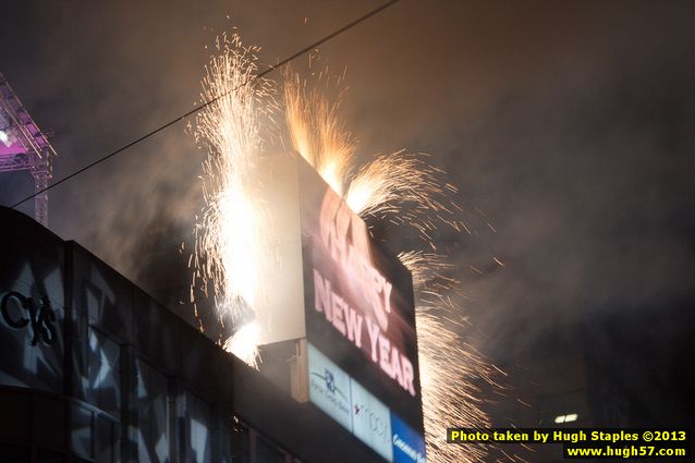The Bozinis ring in 2013 at McCormick & Schmick's, across from Fountain Square.