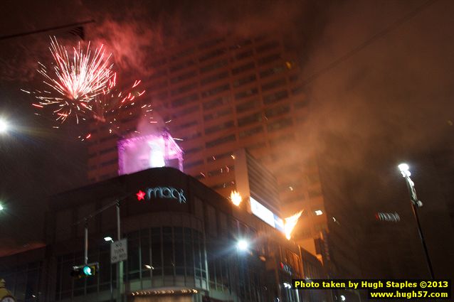 The Bozinis ring in 2013 at McCormick & Schmick's, across from Fountain Square.