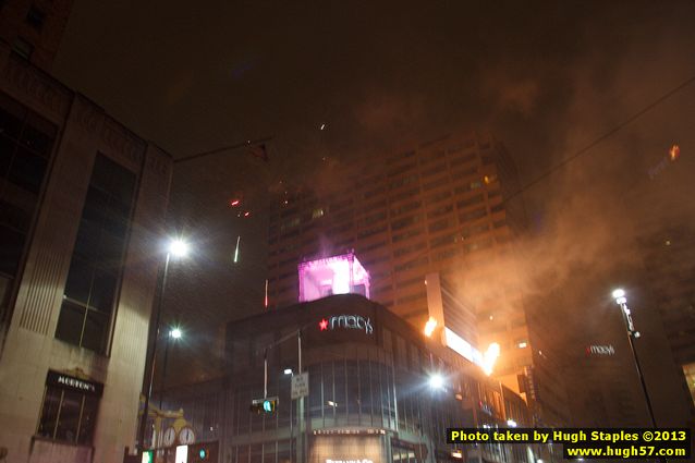 The Bozinis ring in 2013 at McCormick & Schmick's, across from Fountain Square.