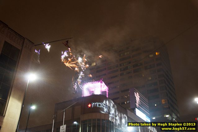 The Bozinis ring in 2013 at McCormick & Schmick's, across from Fountain Square.