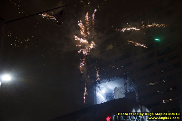 The Bozinis ring in 2013 at McCormick & Schmick's, across from Fountain Square.