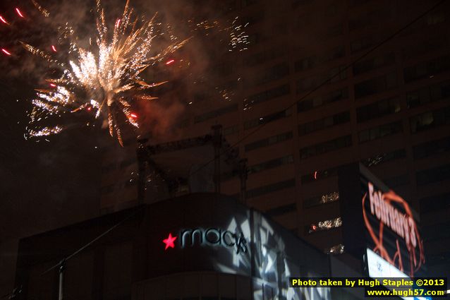 The Bozinis ring in 2013 at McCormick & Schmick's, across from Fountain Square.