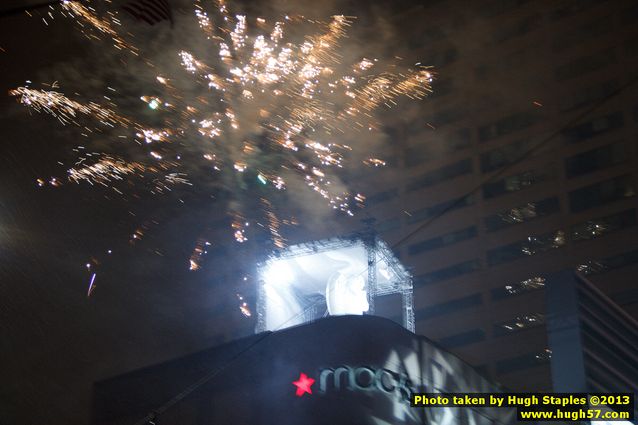 The Bozinis ring in 2013 at McCormick & Schmick's, across from Fountain Square.