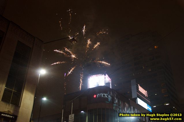 The Bozinis ring in 2013 at McCormick & Schmick's, across from Fountain Square.