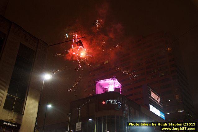 The Bozinis ring in 2013 at McCormick & Schmick's, across from Fountain Square.