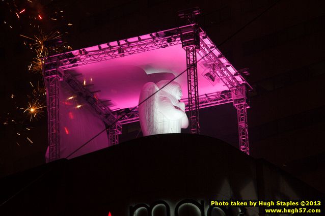 The Bozinis ring in 2013 at McCormick & Schmick's, across from Fountain Square.