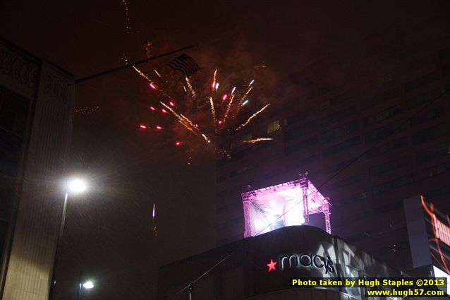 The Bozinis ring in 2013 at McCormick & Schmick's, across from Fountain Square.