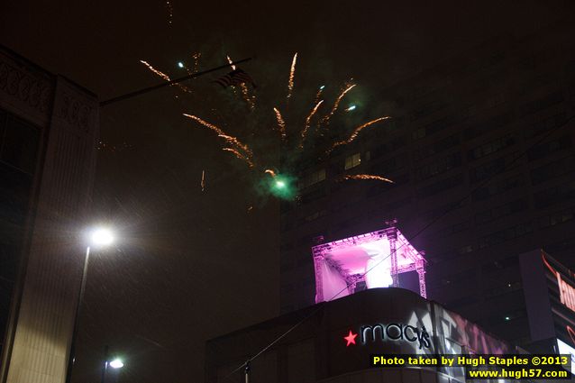 The Bozinis ring in 2013 at McCormick & Schmick's, across from Fountain Square.