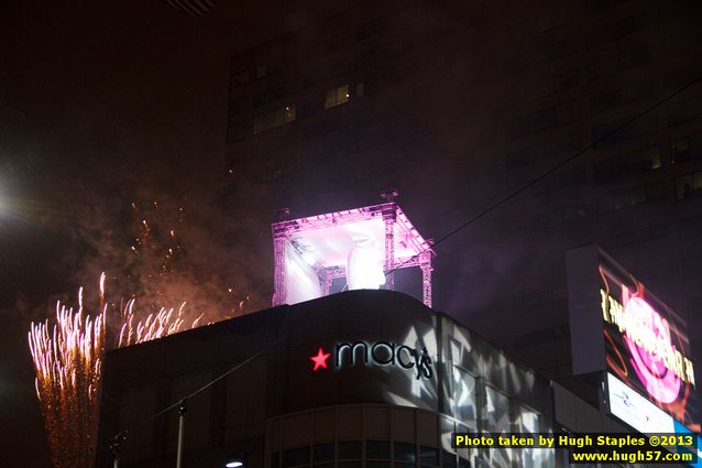 The Bozinis ring in 2013 at McCormick & Schmick's, across from Fountain Square.