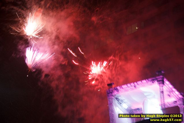 The Bozinis ring in 2013 at McCormick & Schmick's, across from Fountain Square.