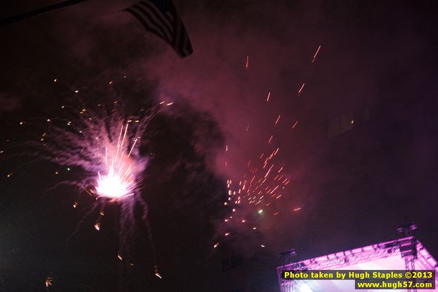 The Bozinis ring in 2013 at McCormick & Schmick's, across from Fountain Square.