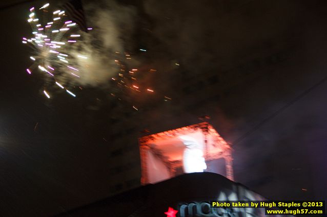 The Bozinis ring in 2013 at McCormick & Schmick's, across from Fountain Square.