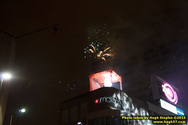 The Bozinis ring in 2013 at McCormick & Schmick's, across from Fountain Square.