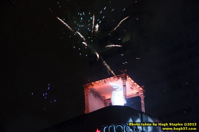 The Bozinis ring in 2013 at McCormick & Schmick's, across from Fountain Square.