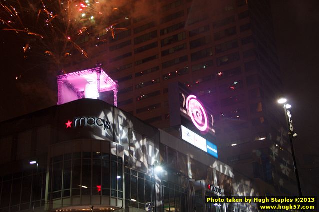 The Bozinis ring in 2013 at McCormick & Schmick's, across from Fountain Square.