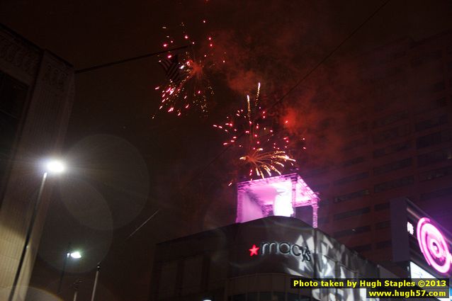 The Bozinis ring in 2013 at McCormick & Schmick's, across from Fountain Square.