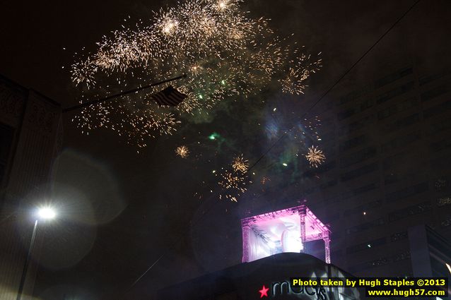 The Bozinis ring in 2013 at McCormick & Schmick's, across from Fountain Square.