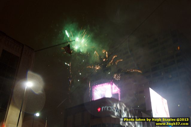 The Bozinis ring in 2013 at McCormick & Schmick's, across from Fountain Square.